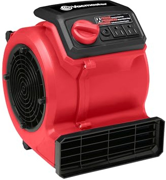 Vacmaster 3 Speed Floor Fan 156W 550CFM Air Mover Utility Blower Fan – AM201 1101