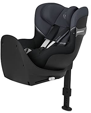 CYBEX Gold Kinder-Autositz Sirona S2 i-Size, Ab ca. 3 Monaten bis 4 Jahren, Max. 18 kg, SensorSafe kompatibel, Granite Black