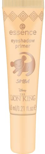 essence Disney The Lion King eyeshadow primer, Lidschatten Grundierung, Transparent, langanhaltend, transluzent, vegan, ohne Mikroplastikpartikel, Nanopartikel frei, ohne Parfüm, 1er Pack (6.5ml)