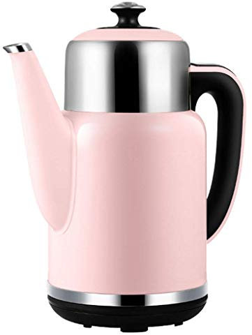 Bouilloire électrique Accueil Bouilloire à ébullition rapide en acier inoxydable Isolation automatique Mise hors tension d'un pot - Rose - 1,7 L Present