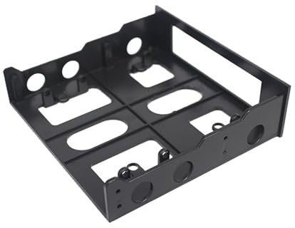 YOGOTEU 5.25 a 3.5 Drive Bay Adaptadores Carcasa Delantera Soporte de Montaje 3.5 a 5.25 Floppy a Unidad Óptica Carcasa Bandeja Soporte Disco Duro Marco de Montaje