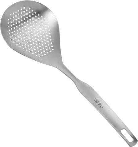 FELTECHELECTR Cuchara Ranurada Para Espaguetis Colador Inoxidable Espumadera De Cocina