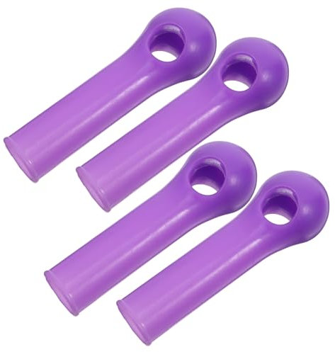 JECOMPRIS 4pcs Broom Handle Attachment Replacement Head End Grips Multipurpose Use Stylish Appearance and User Friendly