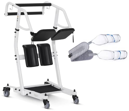 M MCombo lève-personne avec ceinture de transfert, aide au lever pour lit seniors, aides à la personne transfert 180KG, STA447