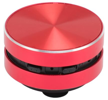 Dpofirs Lautsprecher der Drahtlosen Knochenleitung, Bluetooth Small -Lautsprecher Bone Leitung Tragbarer Drahtloser Lautsprecher für Zuhause, Außen-, Reisen- und Partykonsum mit (Rot)