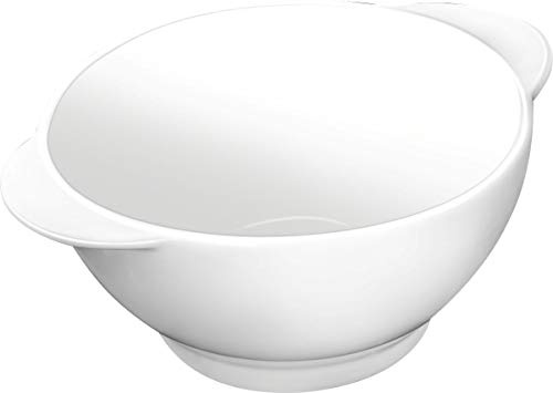 Wilmax WL-991263/A - Tazza da zuppa in porcellana, diametro 13,5 cm, capacità 500 ml, colore: Bianco
