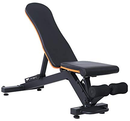 ZXQZ Trainingsbank Flachbank, Gewerbe Hantelbank Fitnessgeräte Professionelle Bench Press Vogel Stuhl Sport Multifunktionale Sit-up Brett hantelbank klappbar