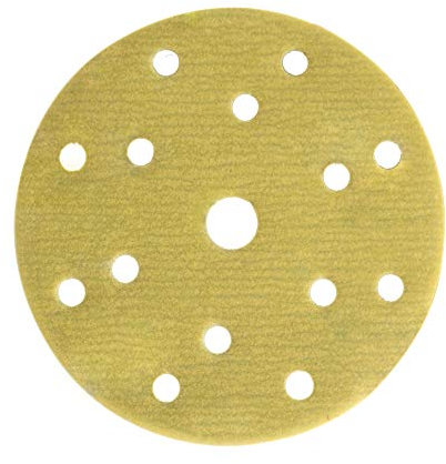 NORTON Lot de 100 disques abrasifs A275 150 mm Grain 180 14 + 1 trou