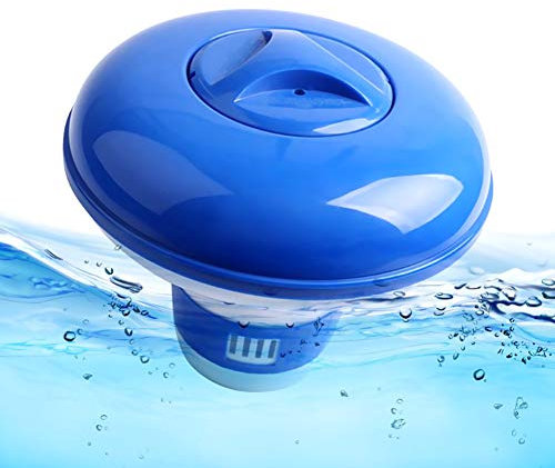WASAGA Dispenser galleggiante di cloro/bromo, grande capacità per piscina, spa, vasca idromassaggio e fontane