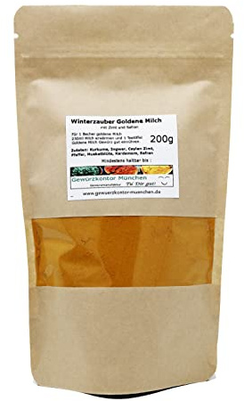 Goldene Milch Winterzauber 200g Gewürzkontor München