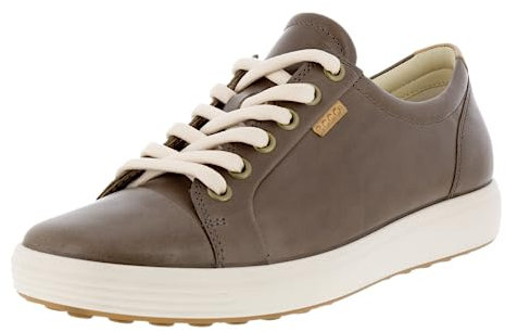 Ecco Damen Soft 7 Shoe, Taupe, 36 EU