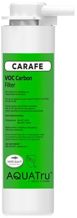 AquaTru Carafe VOC Carbon Filter (Stage 4) – Compatible with AquaTru Carafe Models