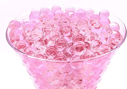 Daover Perlas de Agua, 50.000 Perlas de Gel, Bolas de Gel, Perlas Decorativas de Agua para Plantas en Jarrón para Hacer Velas Flotantes, Decoración Floral