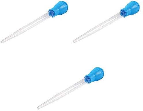BESPORTBLE 6 Pcs Aquarium Cleaner Mini Vacuum Cleaner Turkey Baster Pipette Dropper Aquarium Coral Feeder Aquarium Pipettes Mini Water Straws Fish Tank Automatic Feeder