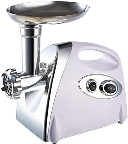 Msuiiixcccc Electric Meat Grinder Meat Mincer Sausage Stuffer Electric Food Grinder w/3 Stainless Steel Blades Plates for Home Kitchen Commercial Use