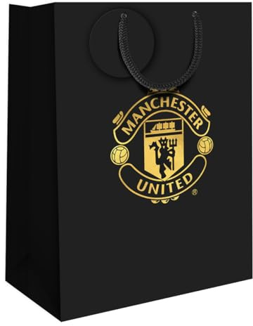 Danilo Promotions Ltd Manchester United FC Geschenktüte mit Fußball-Motiv, mittlere Größe