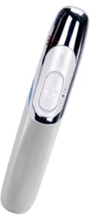 WRITWAA Tiefenmassagegerät Stresslösend Kopfhaut Kammvibration mit Elektrischer Kunststoff Metall Entspannend Weiß und für Gesunde Kopfhautpflege und Haarmassage