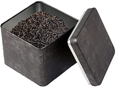 ETZRYSYB Coffee jar Metal Square Tin Organizer Iron Box Tea Cookies Storage Boxes Bins Biscuit Container Candy Chocolate Store Case