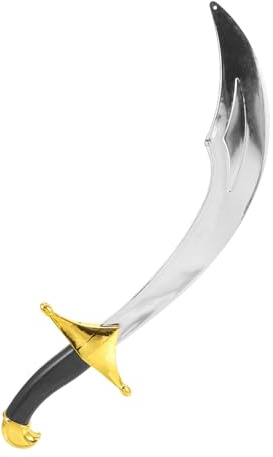 BESPORTBLE Cuchillo Pirata De Plástico Accesorios para Cosplay Accesorios De Escenario Espadas para Cosplay Espadas para Juegos De Simulación Disfraces Accesorios para Espadas