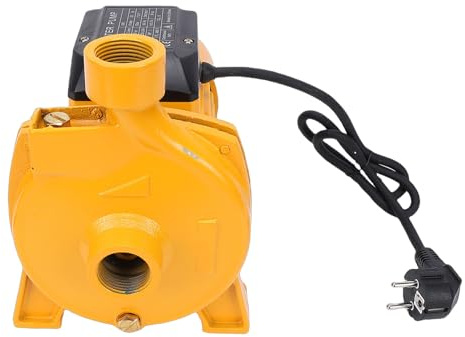 Dpofirs Pompa Centrifuga Autoadescante, Portata 200 L/min, velocità Motore 3400 Giri/min, Dimensione Uscita 1 Pollice, 1, per Irrigazione a Pioggia Agricola, Fornitura Acqua Caldaia (Spina europea
