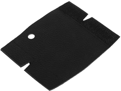 ABOOFAN Schwarze Handschutzbandage für Waldhorn aus Pu mit Rutschfestem Griff und Tragbarem Design zum Schutz und Erweitern Des Hornkomforts