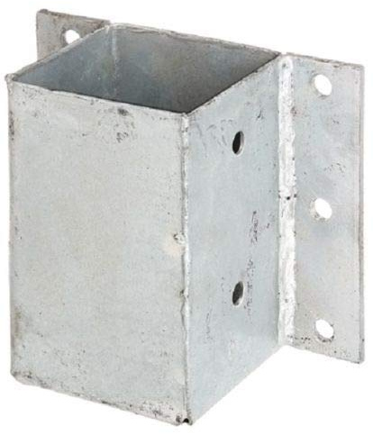 ITALFROM Staffa Supporto Zincato a Tassellare per Palo Quadro Morale in Legno 90x90