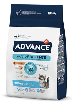 Advance Cat Kitten, Pienso para Gatitos Kitten con Pollo, 10kg
