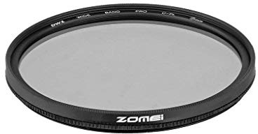 Zomei Filtre polarisant circulaire ultra fin AGC Pro CPL 52 mm