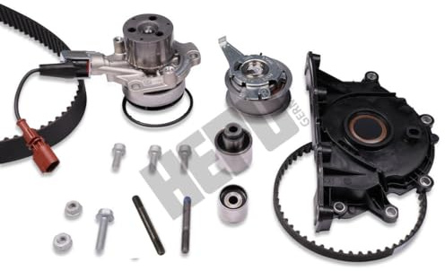 HEPU Wasserpumpe + Zahnriemensatz PK06691 | Kompatibel mit: AUDI A1, A1 Sportback, A3, A3 Cabriolet, A3 Limousine, A3 Sportback, A4 Allroad B8, A4 Allroad B9, A4 B8