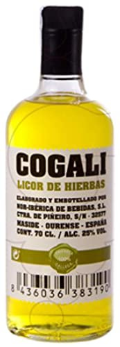 6 × Licor de hierbas Nor-Iberica de Bebidas Cogali Hierbas (Caja de 6 Botellas de 70 cl)