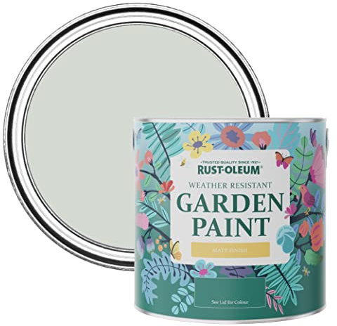 Rust-Oleum Grey Mould-Resistant Garden Paint In Matt Finish - Winter Grey 2.5L