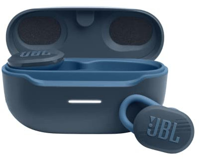 JBL JBLENDURACEBLUAM-Z Endurance Race Waterproof Wireless Sport eErbuds Blue - Certified (Renewed)