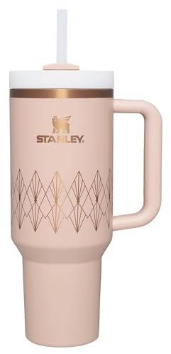 STANLEY Quencher H2.O FlowState™ Trinkglas, 1,2 l, Blush Gloss Deco