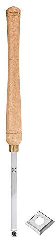 BomDog Drehmeißel, Drehmeißel Für Holz, Rund-/Vierkant-/Diamant-Hartmetall-Einsatzschneider-Werkzeuge, Vierkantschaft Mit Holzgriff, Holzbearbeitungswerkzeug/D