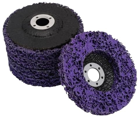 5 Pz Durevole Poli Striscia Ruota A Disco 100x16 Mm Legno Metallo Vernice Ruggine Rimozione Strumenti Abrasivi Puliti for Smerigliatrice Angolare