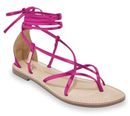 LES TROPEZIENNES PAR M. BELARBI Djoya, Zapatos Ciudad Sandalia y Desnudos Pies Mujer, Fucsia Metal, 41 EU