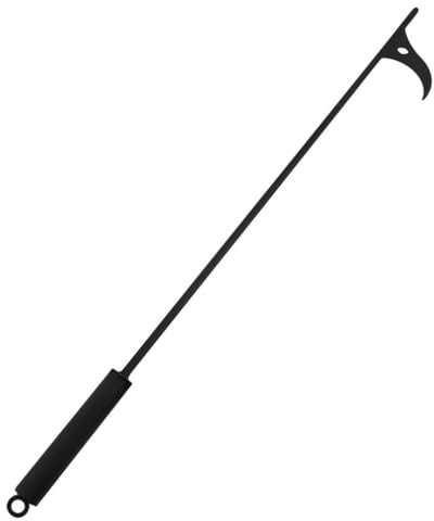 Alipis Tisonnier Acier Pour Cheminée Et Barbecue Outil De Feu Léger Et Portable Accessoire Pour Utilisation Intérieure Et Extérieure Pour Camping Et Cuisine Plein Air