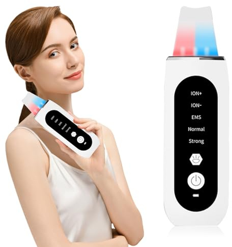 Skin Scrubber Ultraschall, Mitesserentferner Porenreiniger, Porensauger mit 5 Modi, Porenreiniger Gesicht Sauger, USB Gesichtsreinigung Gerät, Ionen Blackhead Remover für Hautpflege