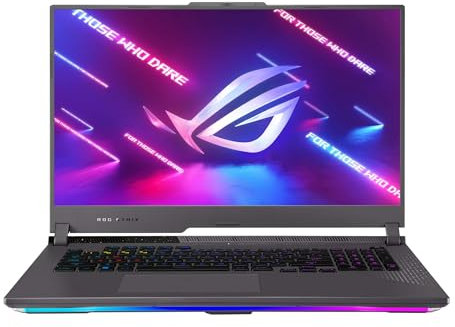 ASUS ROG Strix G17 | 17,3 FHD 144Hz | AMD Ryzen 9 7940HX | RAM: 64GB | SSD: 2TB | NVIDIA RTX 4060 | Einzeltasten RGB | Windows 11 Pro | Notebooktasche