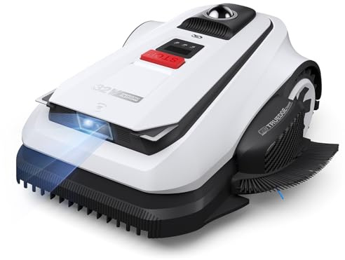 ECOVACS Goat A2000 LiDAR PRO Cordless Robotic Lawn Mower Up to 0.5 Acre with Dual-LiDAR Automatic Mapping, Built-in TruEdge Edger, AIVI 3D Obstacle Avoidance, Control