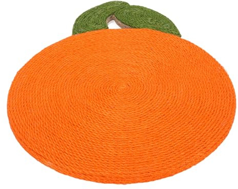KIMISS Tapis à Gratter pour Chats - Tapis à Gratter à Ventouse Ronde pour Usage Intérieur et Protection des Meubles