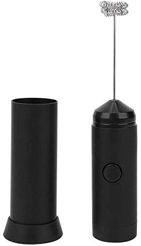 Mousseur à lait Mousseur à lait électrique portable rechargeable en acier inoxydable Batteur à oeufs en acier inoxydable Mélangeur de boisson au café pour un usage domestique pour les boissons protéin