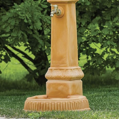 Decorspace Fontana Brera in resina per esterno e giardino Made in Italy da 120 cm (Impruneta)
