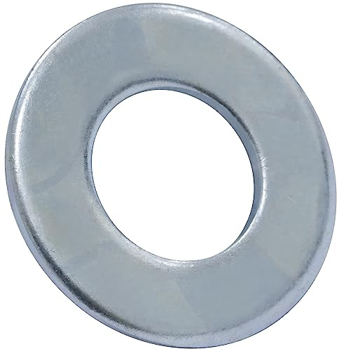 AERZETIX - Lot de 50 Rondelles Plates M10 - en Acier Zingué - DIN 125 - pour Constructions en Bois Assemblage Boulonnerie Vis Écrou Serrage Étanchéité Fixation Mécanique