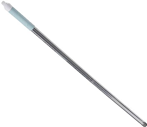 Angoily 22mm Stainless Steel Broom Pole Replacement Stick Plastic Handle for Floor Cleaning Multi-Functional Random Colour Easy to Assemble