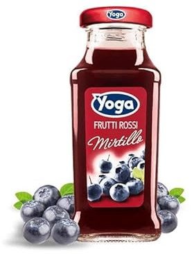 Succo di frutta MIRTILLO, frutti rossi ! Pack 12 bottiglie da 200 ml