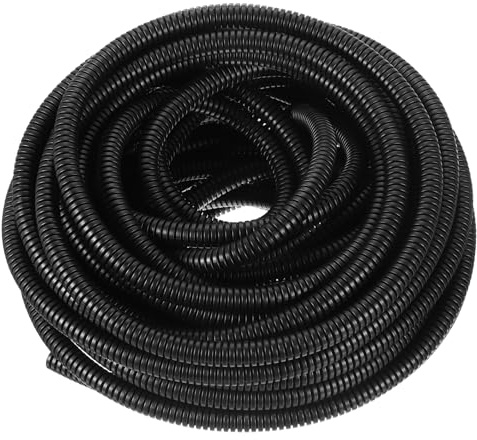 sourcing map Gaine de protection flexible pour câbles électriques - 15 m - 6,5 mm