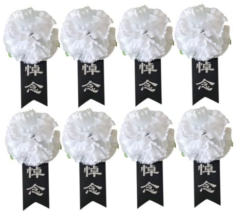 COLLBATH 50 Pezzi Di Braccialetti Funebri in Filato Di Seta Per Lutto Braccialetti Per Lutto Accessori Per Lutto in Filato Di Seta