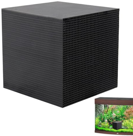 Cube purificateur d'eau pour aquarium, cube purificateur d'eau écologique pour aquarium, charbon de bois pour aquarium, filtration et absorption super puissantes - MediaCubes pour bac à chevaux