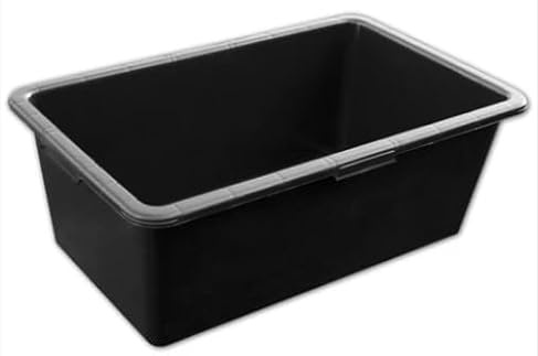 AP Supplies Rectangular Mixing Tub 65L, PVC, Pack of 2